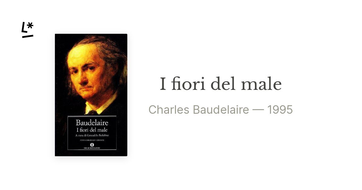 I fiori del male by Charles Baudelaire