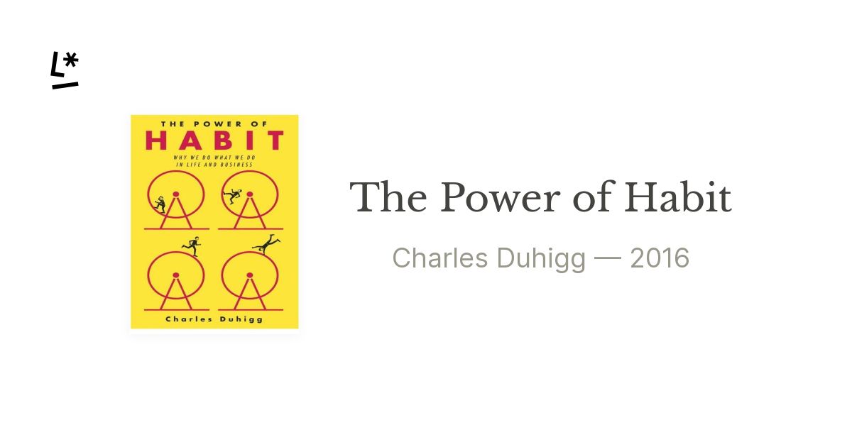 The Power of Habit / Fred Rivett | Literal