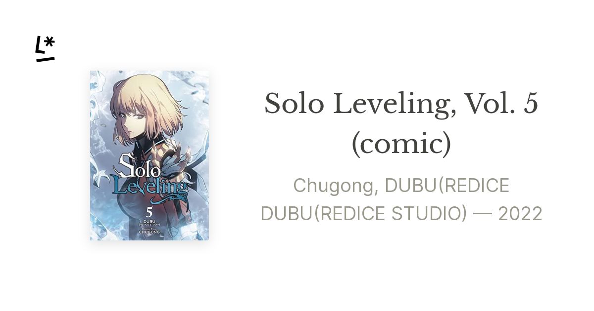 Solo Leveling, Vol. 5 (comic) by Chugong, DUBU(REDICE DUBU(REDICE STUDIO)