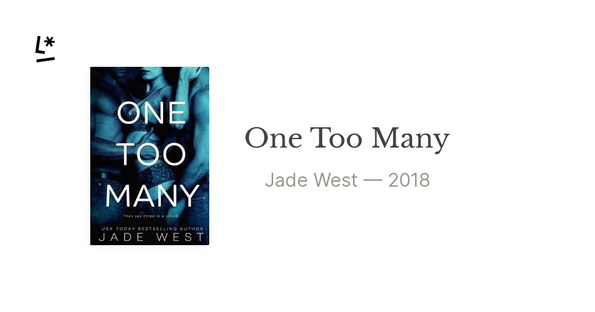 One Too Many by Jade West | Literal