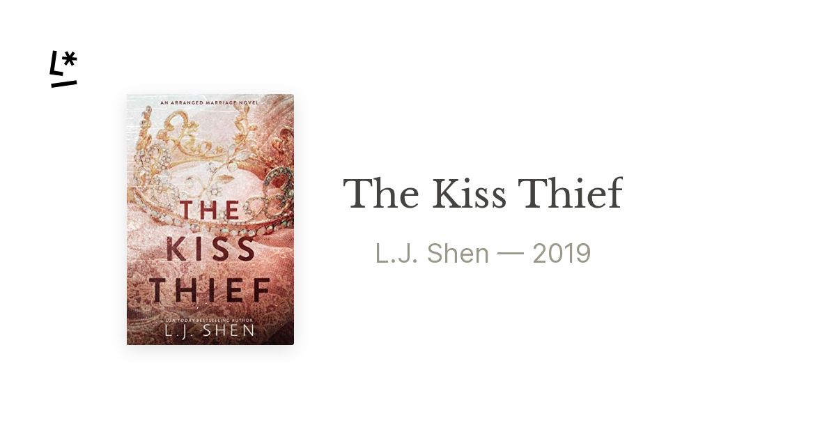 Beyond the Pages Kiss Thief by outlets LJ Shen exclusive cover