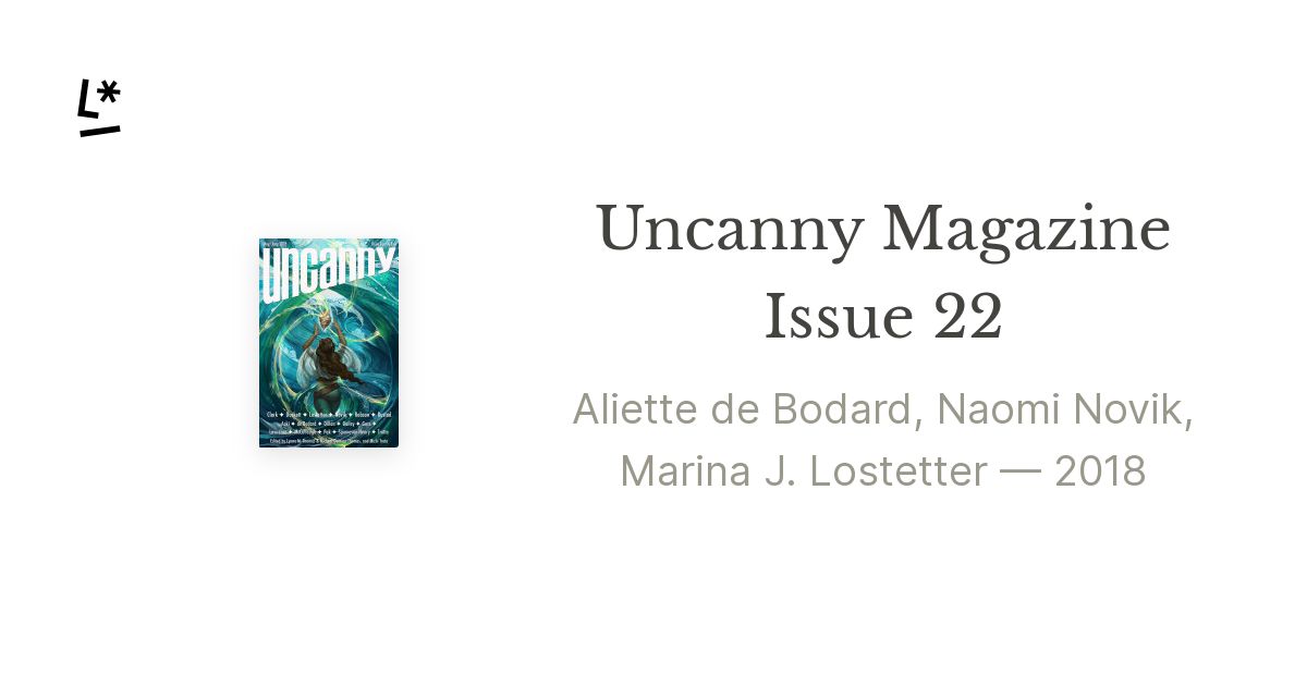 Naomi Novik - Uncanny Magazine