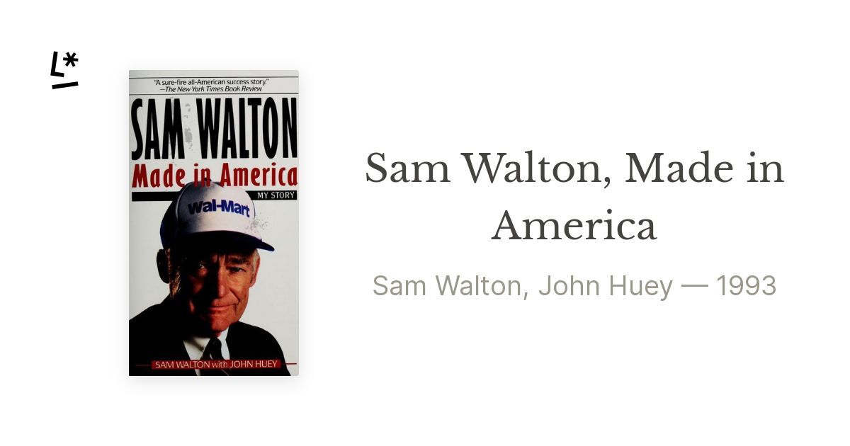 Sam Walton, Made in America : My Story (Paperback)