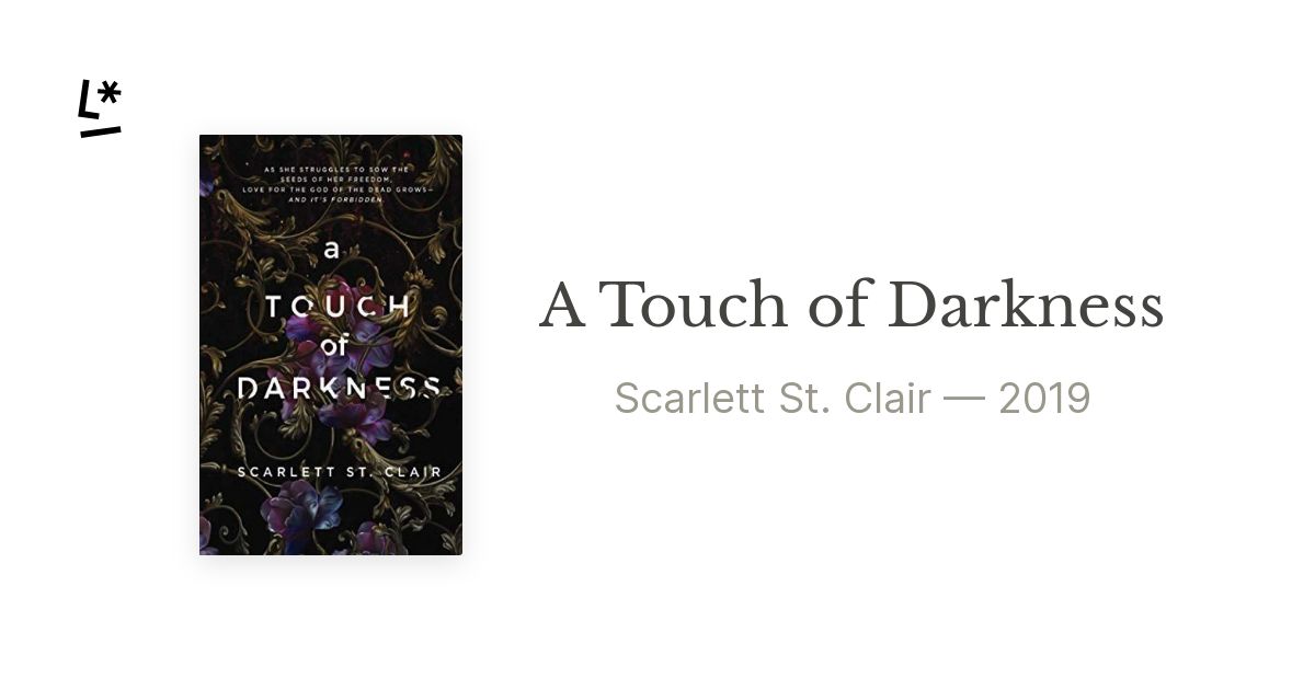 A TOUCH OF DARKNESS di Scarlett St. Clair – COVER REVEAL – Liberi Leggendo