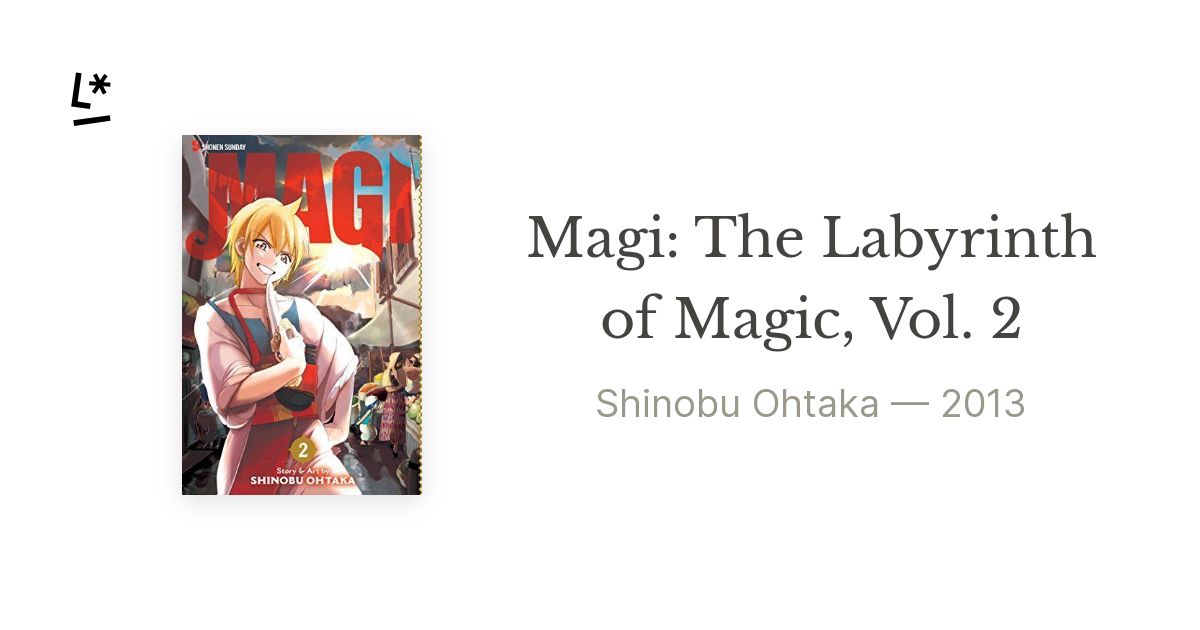 Magi: The Labyrinth of Magic, Vol. 2 by Shinobu Ohtaka, Paperback