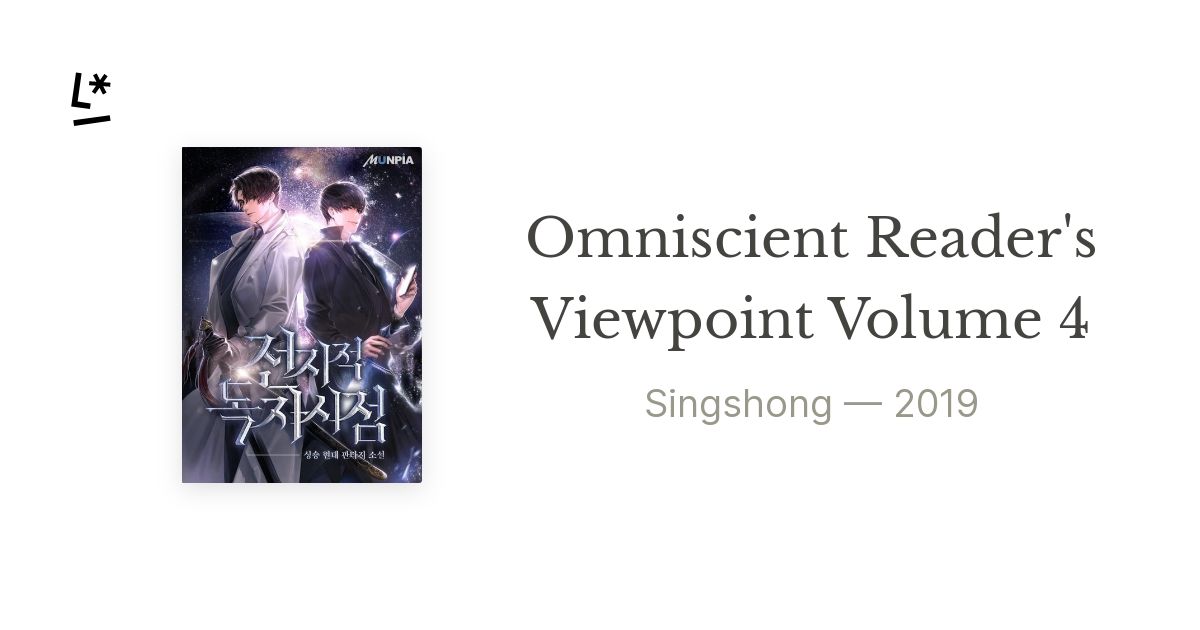 Omniscient Reader's Viewpoint, Vol. 4 by Singshong