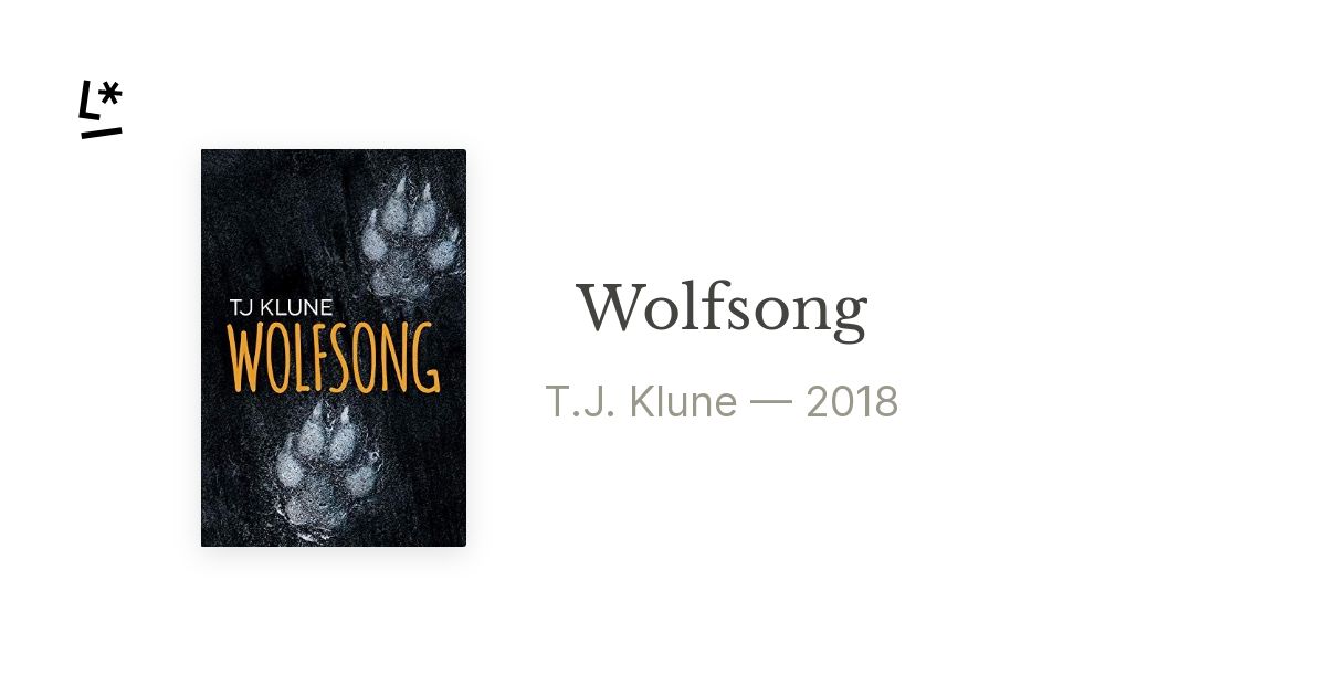 Wolfsong by TJ Klune