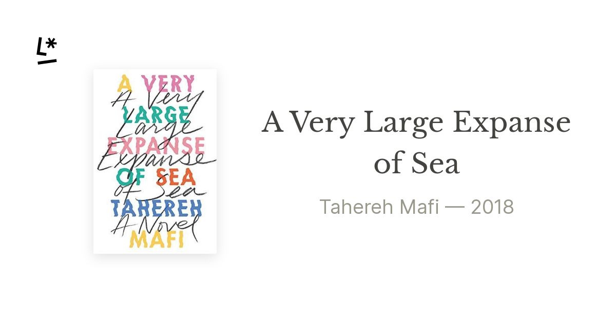 A Very Large Expanse Of Sea Author Tahereh Mafi on Representation for  Muslim-American Teens and the Need for More Diverse Love Stories