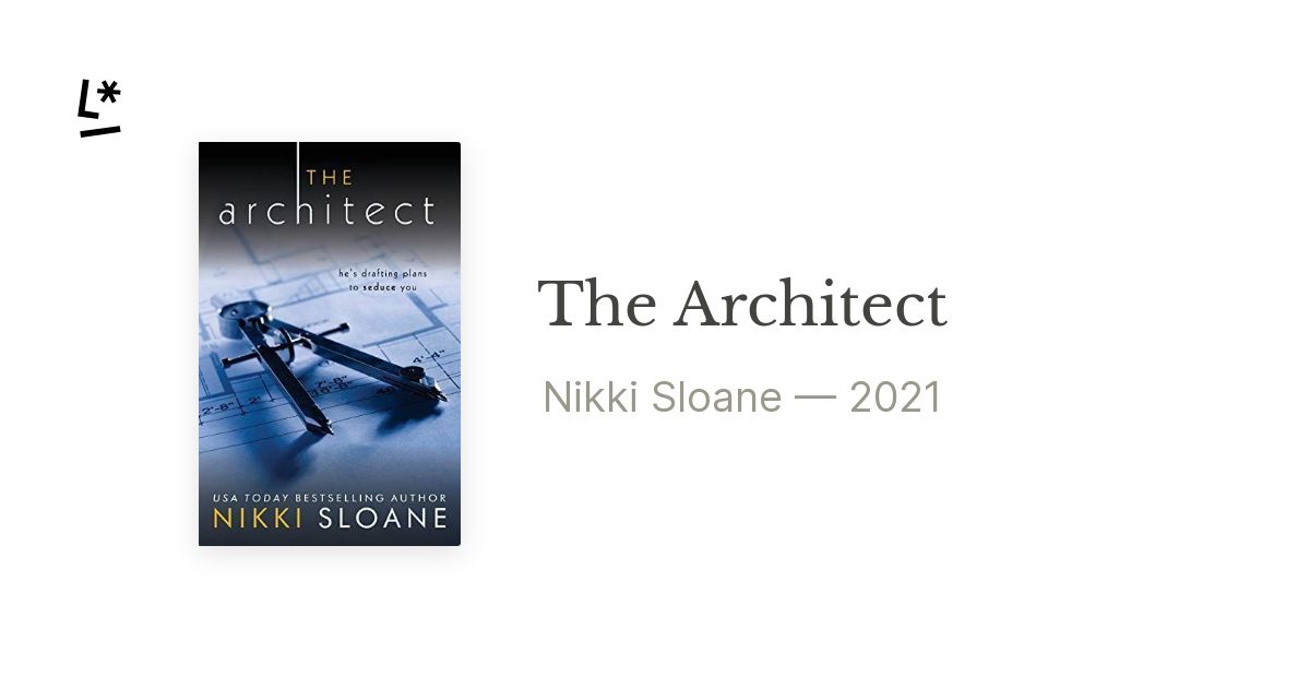 Sale SIGNED by hand THE ARCHITECT by Nikki Sloane