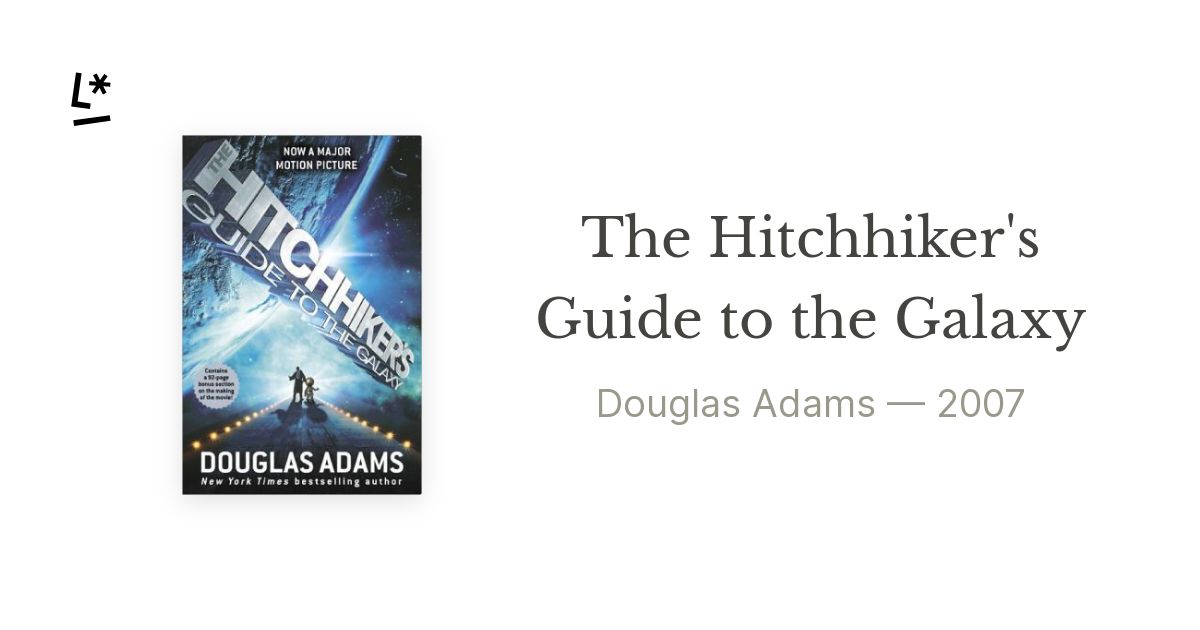 The Hitchhiker's Guide to the Galaxy - Plugged In