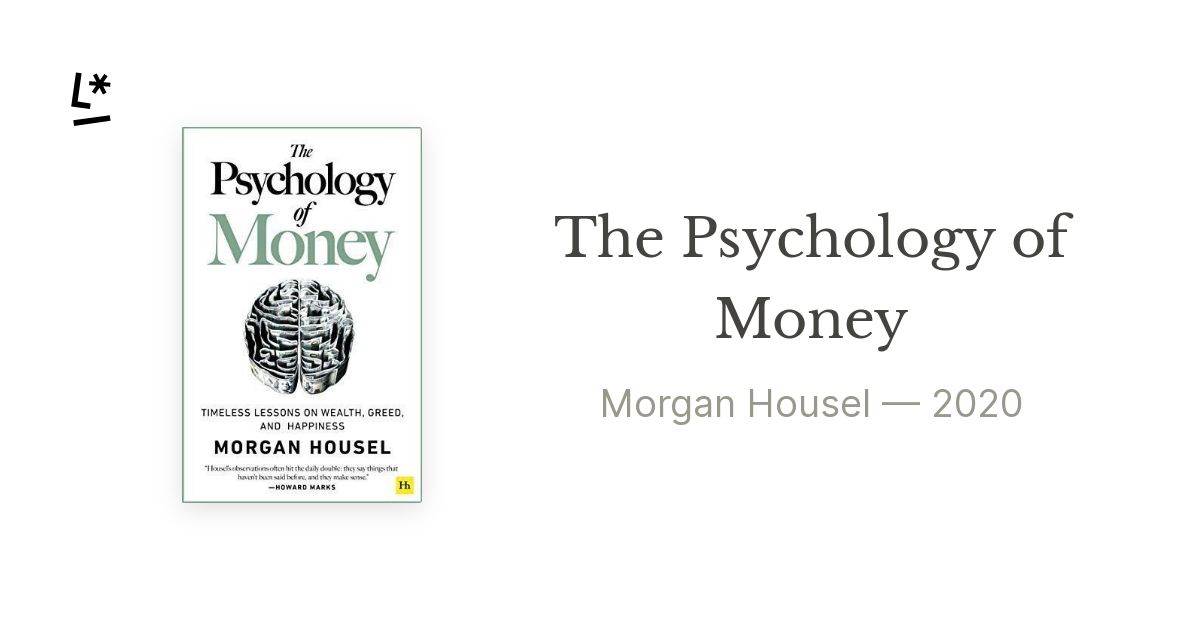 The Psychology of Money by Morgan Housel - Non Fiction - Paperback