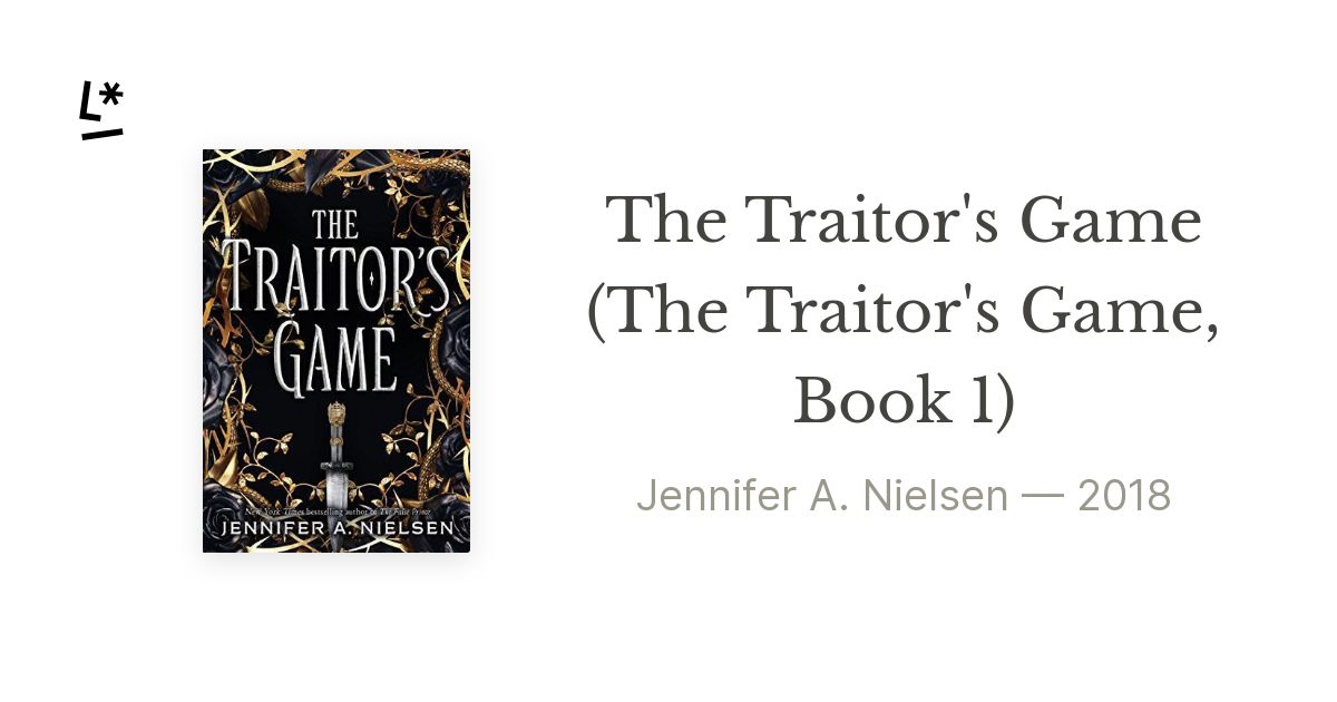 The Traitor's Game (The Traitor's by Nielsen, Jennifer A.