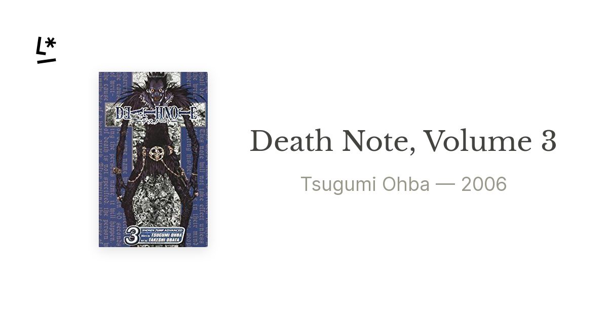 Death Note, Vol. 3 Manga eBook by Tsugumi Ohba - EPUB Book